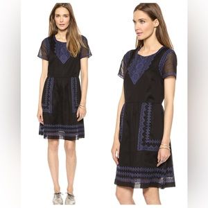 Madewell Augustine Embroidered Dress women's sz 8